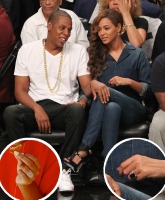 PHOTOS Looks like Beyonce removed her tattoo tribute to Jay-Z