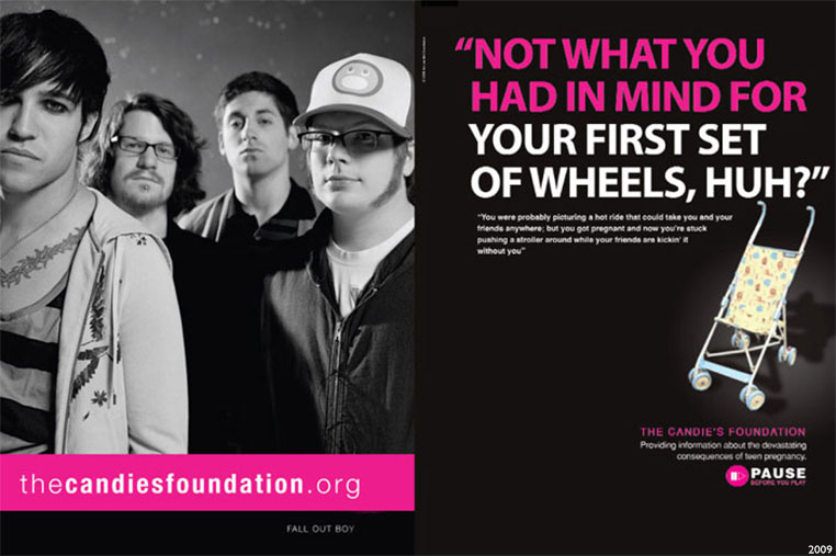 Candie&#039;s Foundation PSA Fall Out Boy