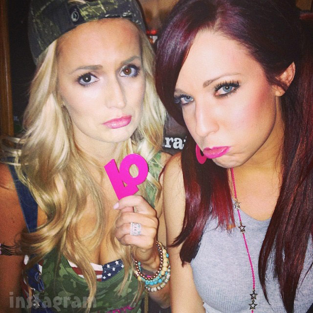 Emily Maynard white trash bash bachelorette party YOLO
