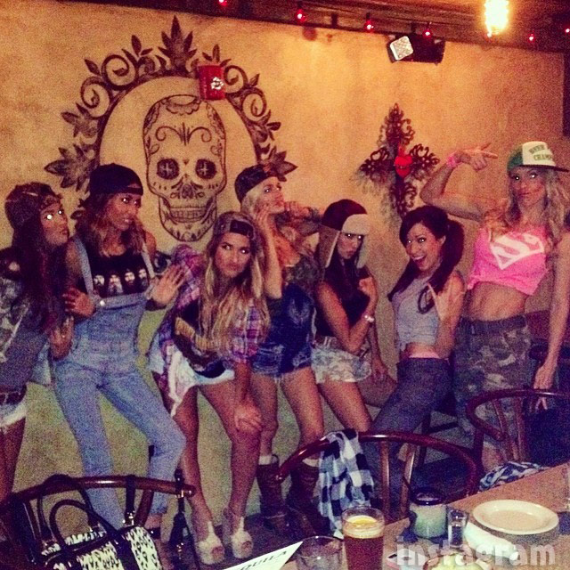 Emily Maynard white trash bash bachelorette party 9