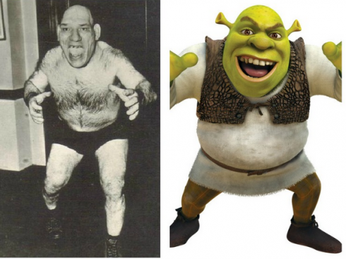 Real story behind Shrek: Wrestler Maurice Tillet real life Shrek PHOTOS