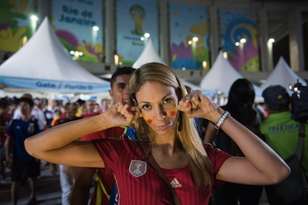 2014 FIFA World Cup - Atmosphere Sorry, Spain.