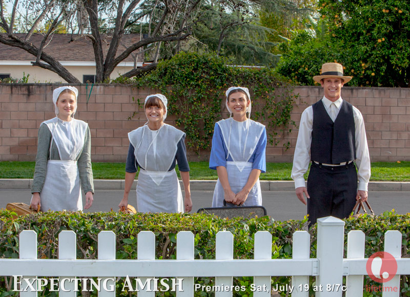 Video Photos Lifetime Movie Expecting Amish Starring Al Michalka And Jesse Mccartney 