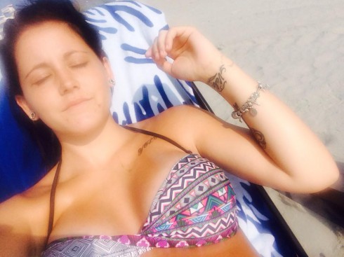 Jenelle Evans Post-Baby Bikini Body