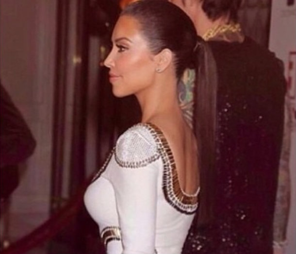 PHOTOS There’s no denying Kim Kardashian’s throwback Instagram is Photoshopped