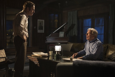 Saul 2 Odenkirk and Michael McKean, having a good, old-fashioned, brotherly showdown.