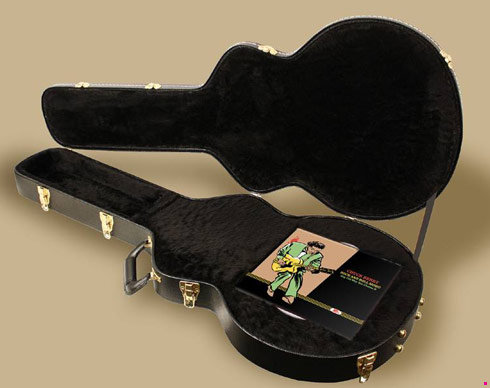 Complete Chuck Berry Bear Family box set limited edition open guitar case - click to enlarge