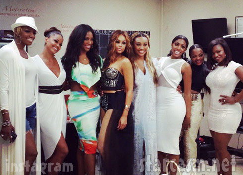 Real Housewives of Atlanta Season 7 cast NeNe Claudia Kenya Demetria Cynthia Porsha Phaedra Kandi