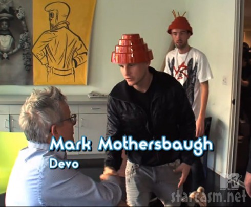 Rob Dyrdek and Devo's Mark Mothersbaugh