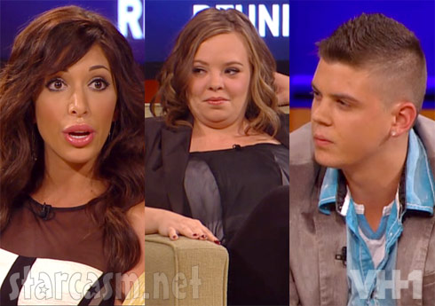 Couples Therapy Reunion Farrah Catelynn Lowell and Tyler Baltierra - click to enlarge