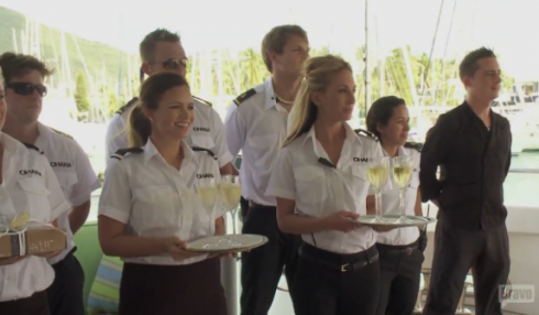 Below Deck Action Shot