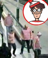 VIDEO Where’s Waldo impersonators brawl with hecklers at a train station