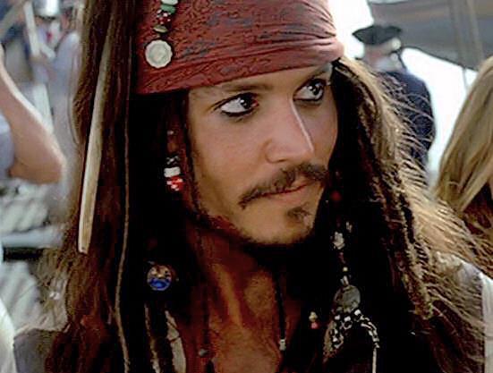 Johnny Depp has his Captain Sparrow costume with him at all times