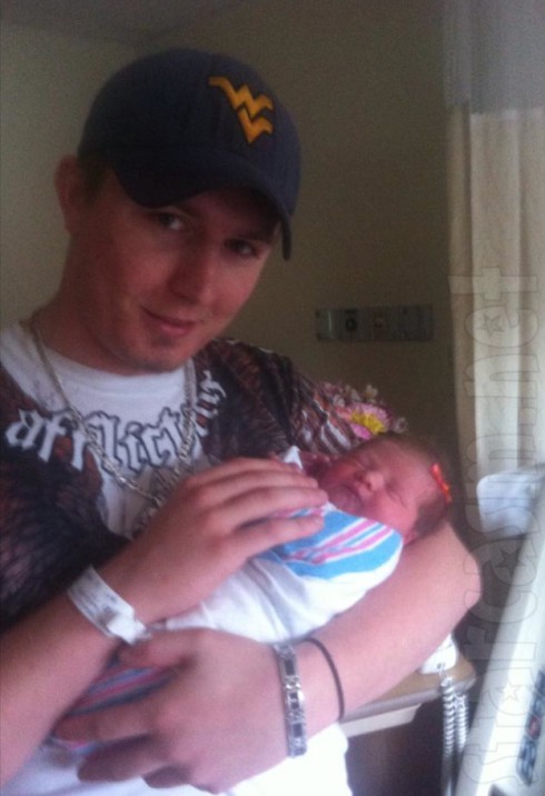 Robbie Kidd Now 2014 - Baby Daughter