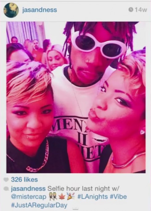 Wiz Khalifa with Jas and Ness