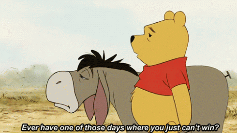 Winnie The Pooh Sad - Eeyore