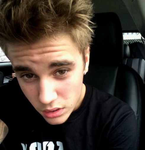 PHOTO Justin Bieber's hair is now platinum