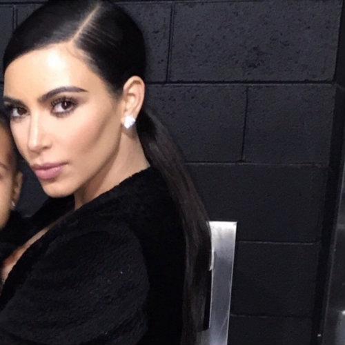 Kim Kardashian defends cropping North West out of Instagram picture