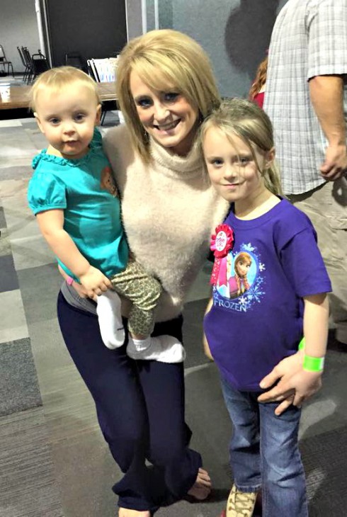 Leah Calvert and Aleeah Fifth Birthday