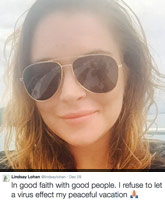 Lindsay Lohan contracts incurable Chikungunya virus