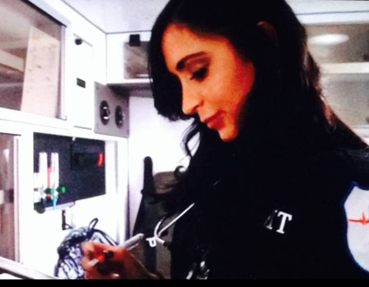 Angelina Pivarnick is an EMT now