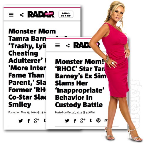 Tamra Judge Monster Mom reaction