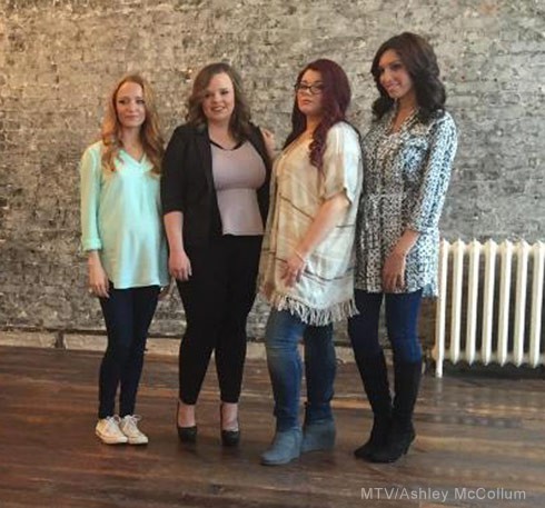 Teen Mom OG cast photo 2015 MTV