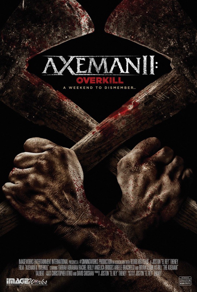 Axeman II Overkill movie poster starring Farrah Abraham and Rachel Reilly