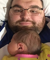1ST PHOTOS Kristina Anderson and Gary Shirley’s baby daughter