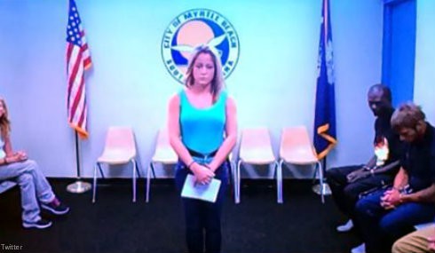Jenelle Evans in Court