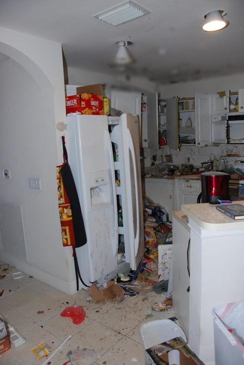 PHOTOS Florida man blows both arms off trying to make fireworks in his kitchen