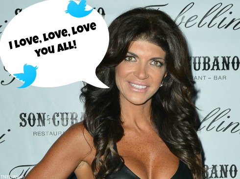 Teresa Giudice speaks! The RHONJ star tweets her first message from behind bars
