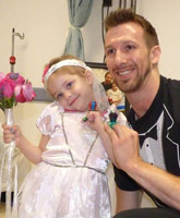 VIDEO 4-year-old cancer patient Abby Sayles has dream wedding