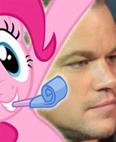 Matt Damon sports a lovely ponytail, internet rejoices