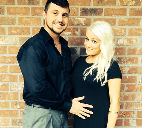 Pregnant Raven Stein and Bradley Mitchell