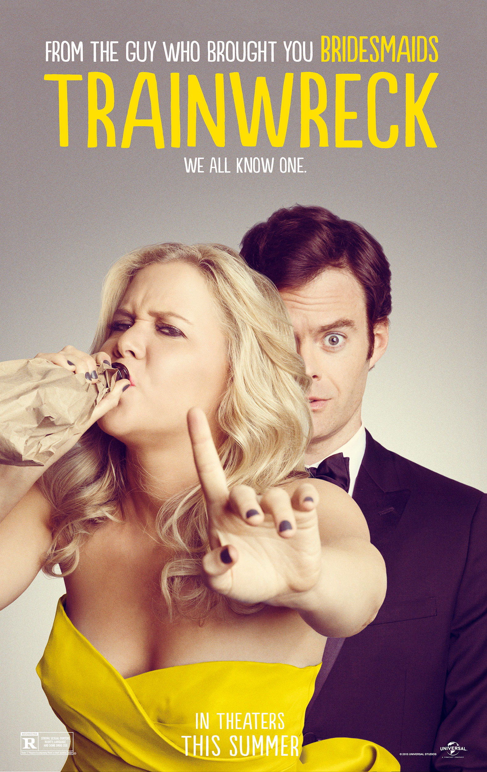 VIDEO Check out the newly released and very hilarious Trainwreck gag reel