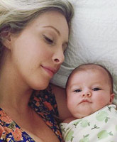 1st photo of Brandon and Leah Jenner’s daughter Eva