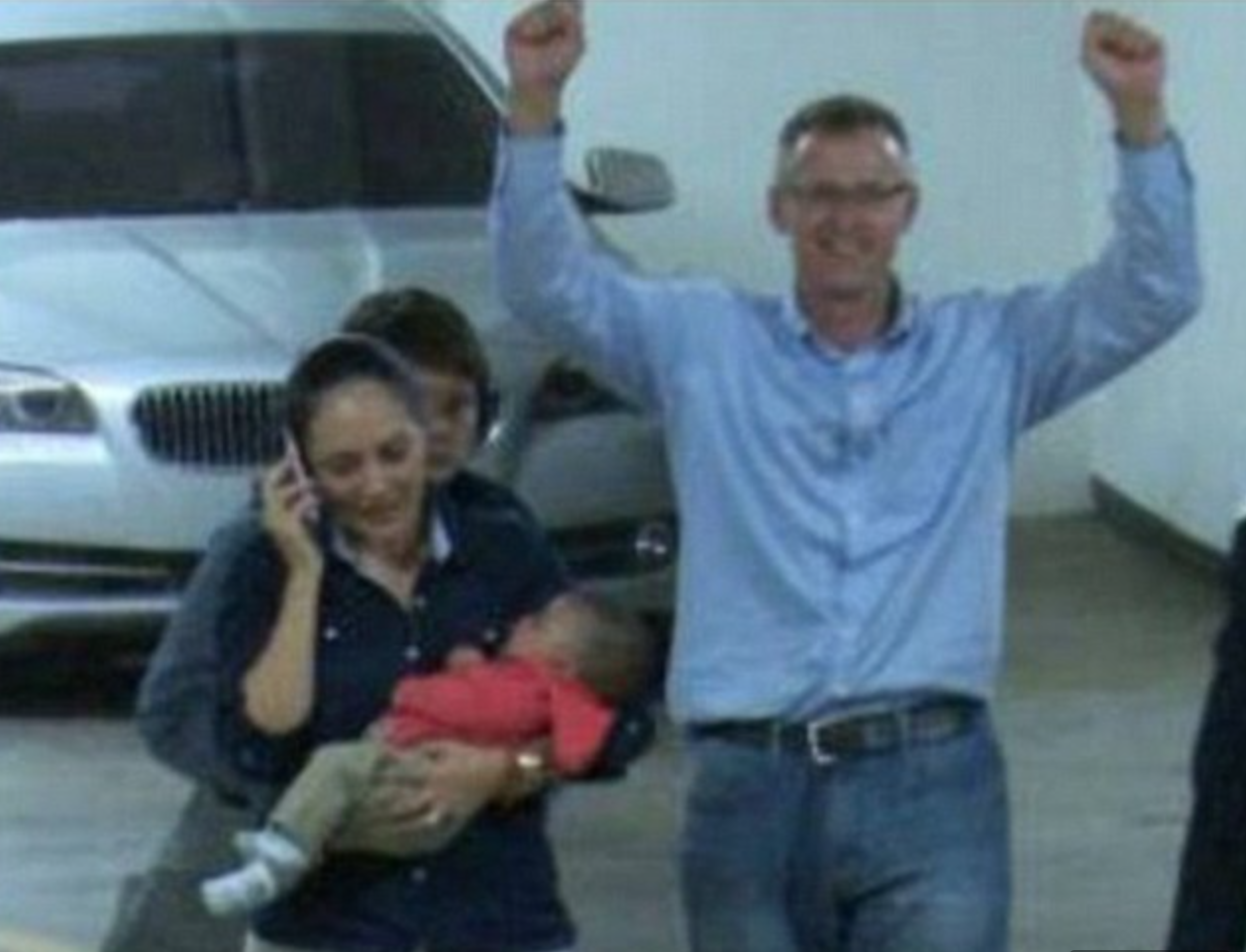 Parents reunited with swapped baby name him Moses