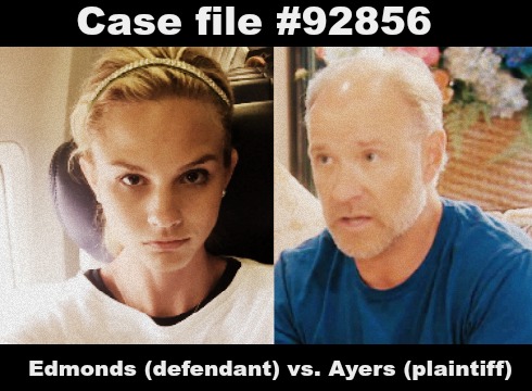 Brooks Ayers threatens to sue Meghan Edmonds, sends her a cease and desist letter