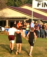 PHOTO Cross-country race winner disqualified for helping ailing competitor