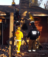 Suspected burglar gets stuck in chimney, dies after homeowner lights fire