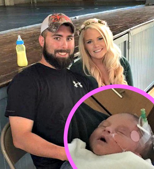 PHOTOS Corey and Miranda Simms’ daughter Remi remains in the hospital but is ‘doing great’