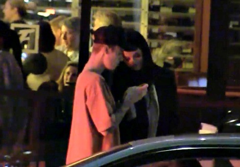 Justin and Selena Spotted