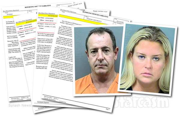 Michael Lohan Kate Majors police reports custody