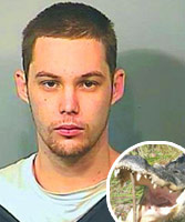 Florida man eaten by alligator while hiding from police