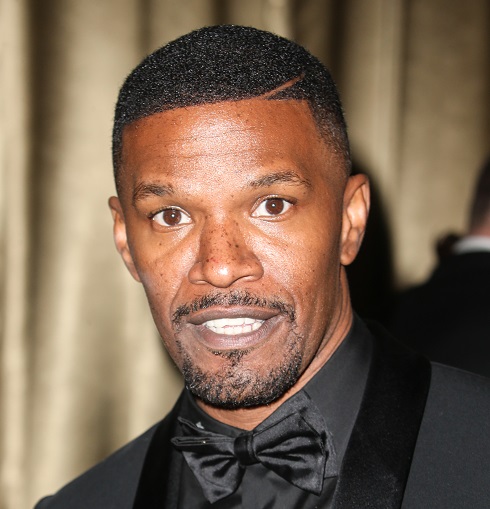 What is Jamie Foxx up to? Just saving a man from a car crash!