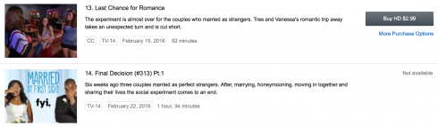 MAFS Amazon Prime
