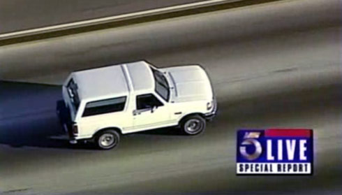 Ford bronco chase oj #3