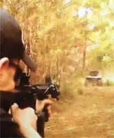 VIDEO Georgia man loses leg shooting mower full of Tannerite
