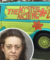 Woman evades police after high-speed chase in Scooby Doo Mystery Machine